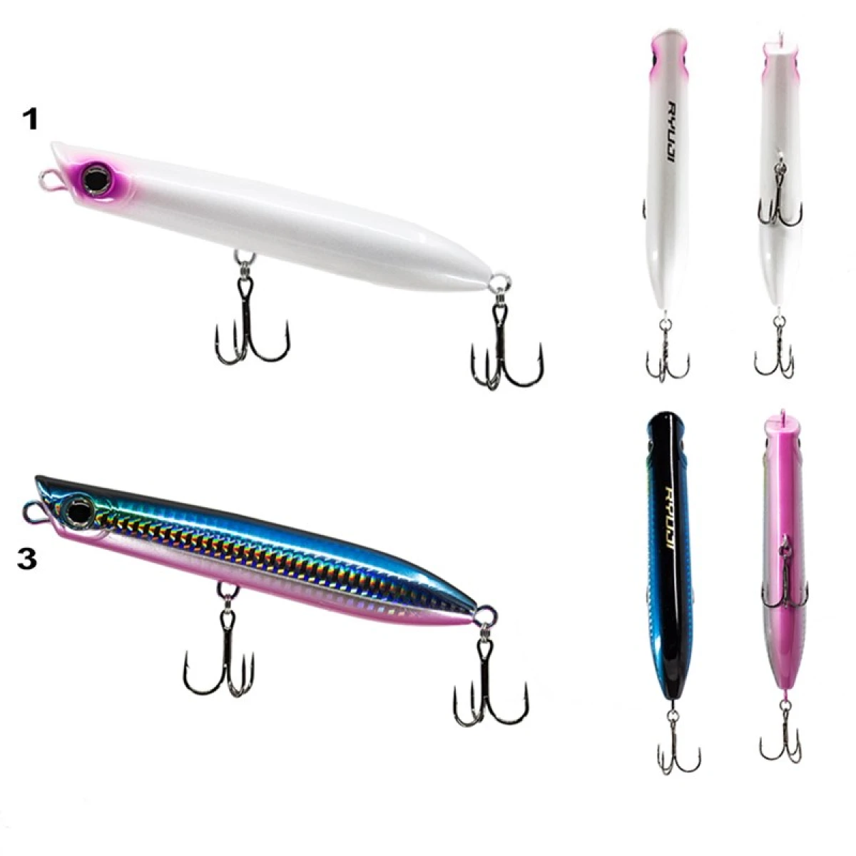 Ryuji Rocket Top Water 130mm 31,5gr Hard Bait - 3