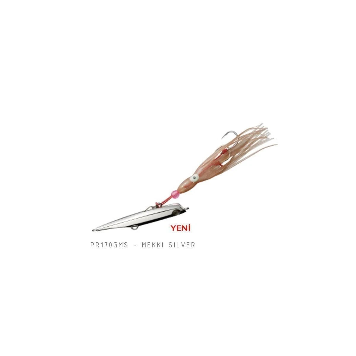 Daiwa Jig Pirates 170 Serisi Suni Yem - MEKKI SILVER