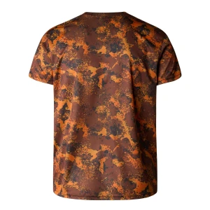 The North Face M REAXION AMP CREW PRINT Erkek T-Shirt