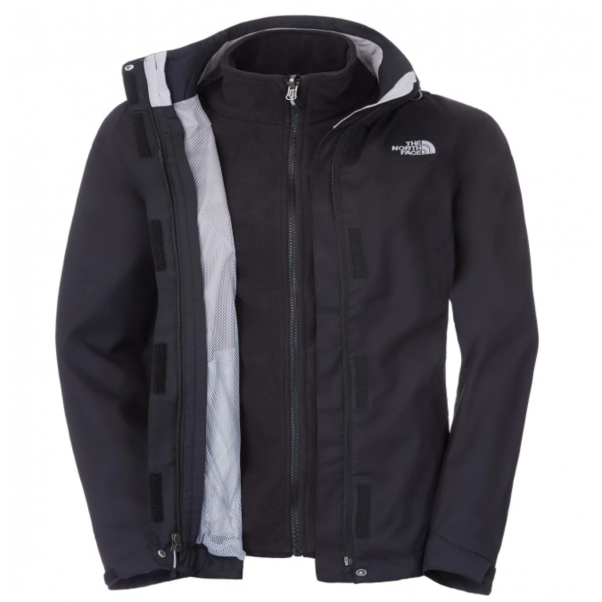 The North Face Evolve II Triclimate 3in1 Kadın Ceket - Siyah XS