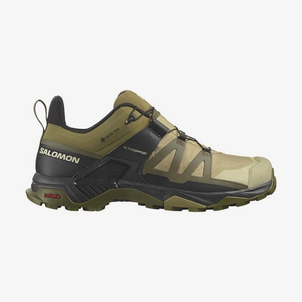 Salomon X ULTRA 4 GTX Erkek Ayakkabı - Yeşil 45⅓