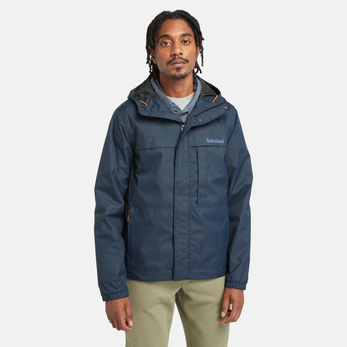 Timberland BENTON Waterproof Shell Erkek Ceket - Safir S