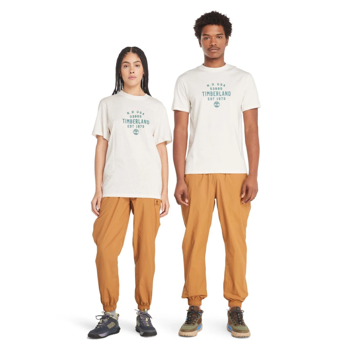 Timberland Front Graphic Short Sleeve Tee Erkek T-Shirt