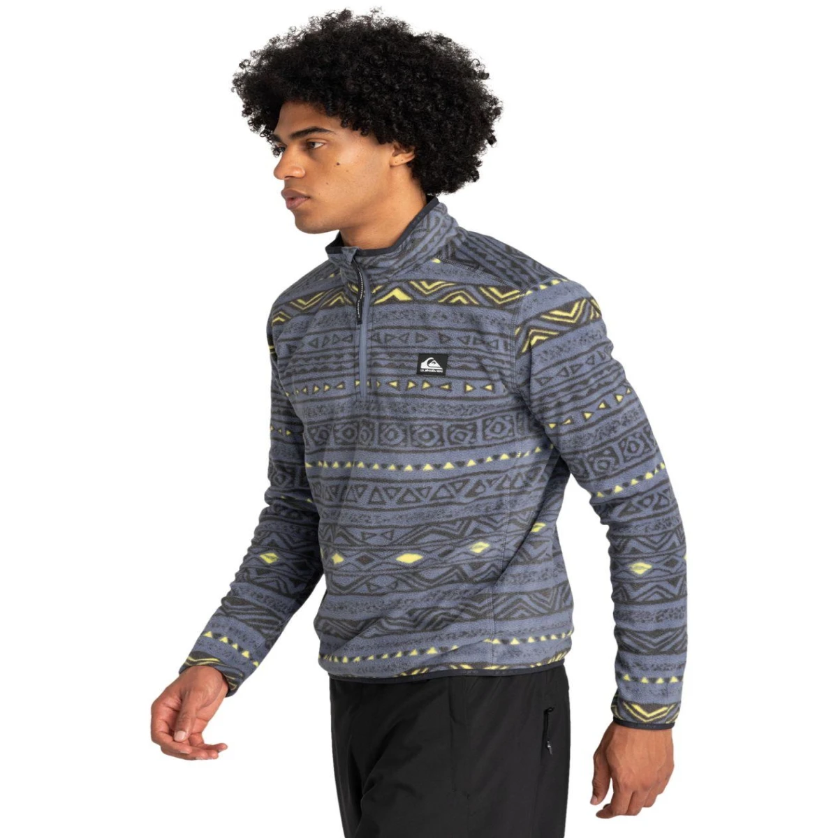 Quiksilver AKER HZ FLEECE Erkek Polar - Çok Renkli M