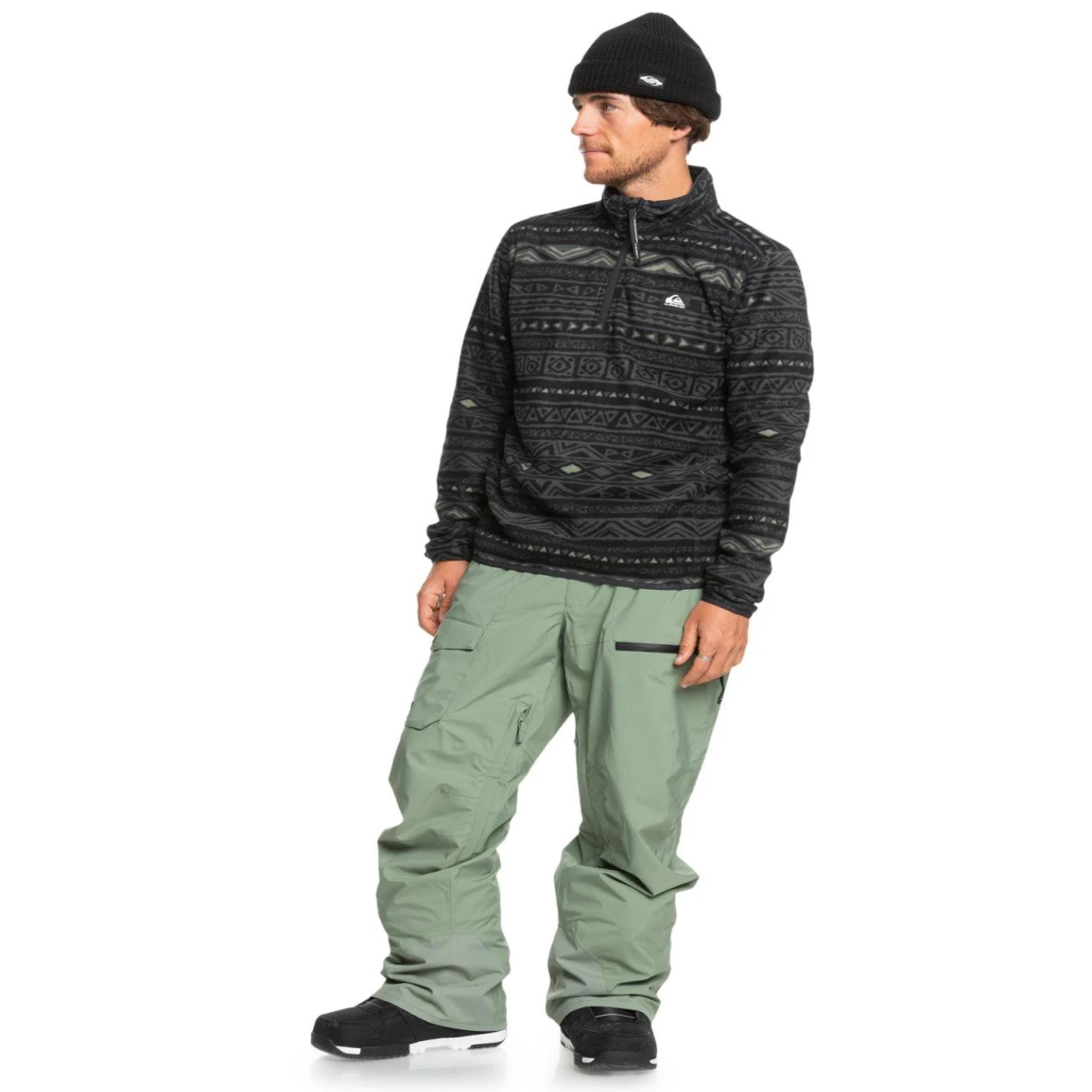 QuikslverAKER HZ FLEECE Erkek Polar - Çok Renkli M