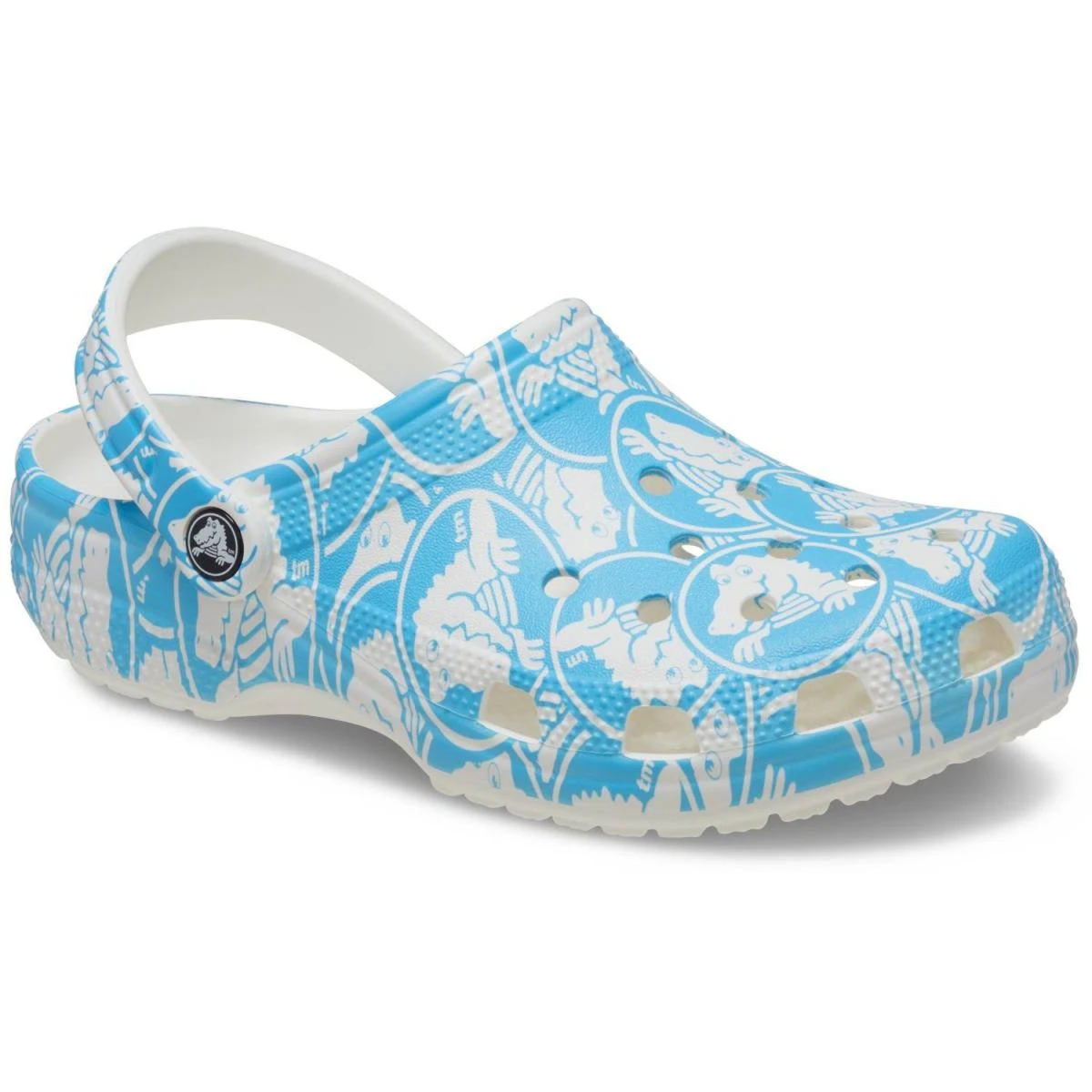 Crocs Classic Duke Print Clog Unısex - Mavi 37-38