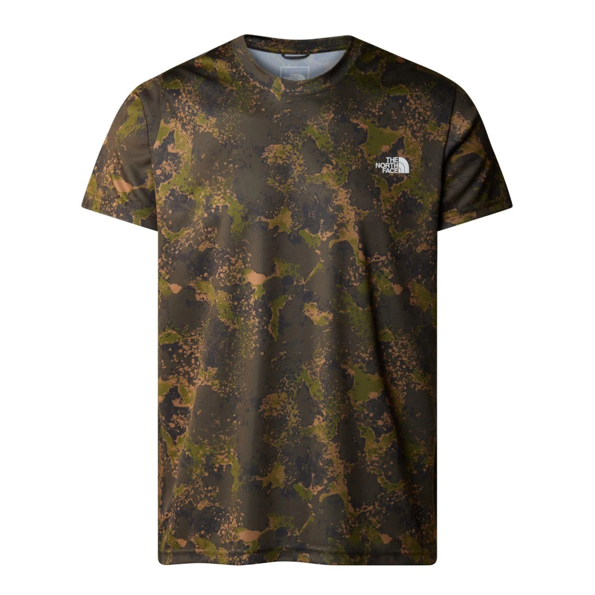 The North Face M REAXION AMP CREW PRINT Erkek T-Shirt