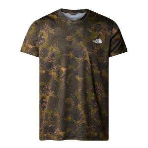 The North Face M REAXION AMP CREW PRINT Erkek T-Shirt