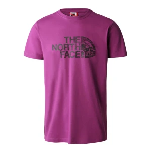 The North Face M S/S WOODCUT DOME TEE-EU Erkek T-Shirt