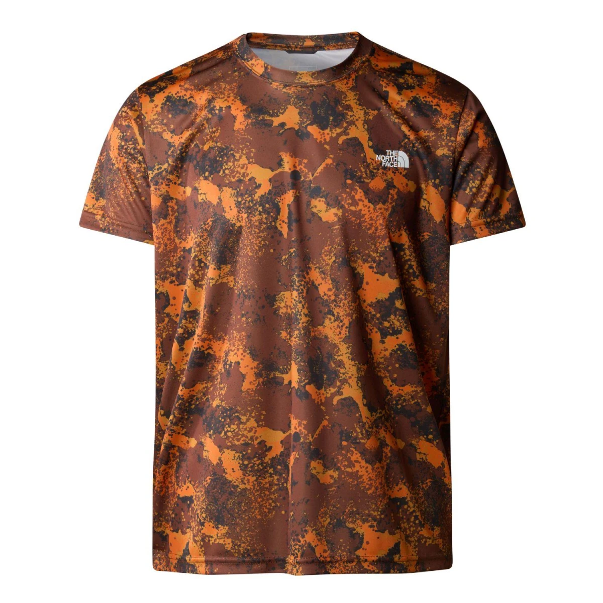 The North Face M REAXION AMP CREW PRINT Erkek T-Shirt