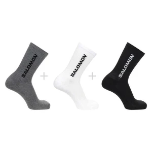 Salomon EVERYDAY CREW 3-PACK Çorap - Siyah 39-41