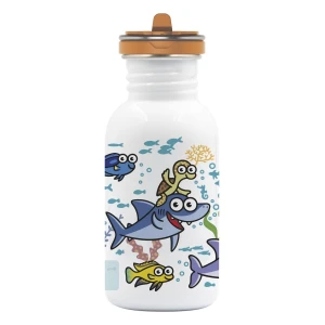 Laken Çelik 18/8 Flow Basic Şişe 0,50L - Sea Friends