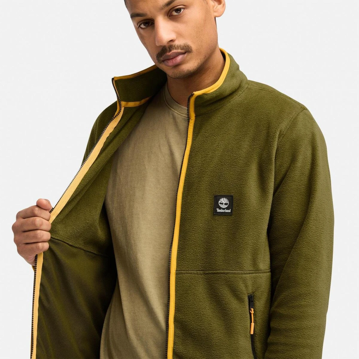 Timberland Full Zip Erkek Fleece Polar