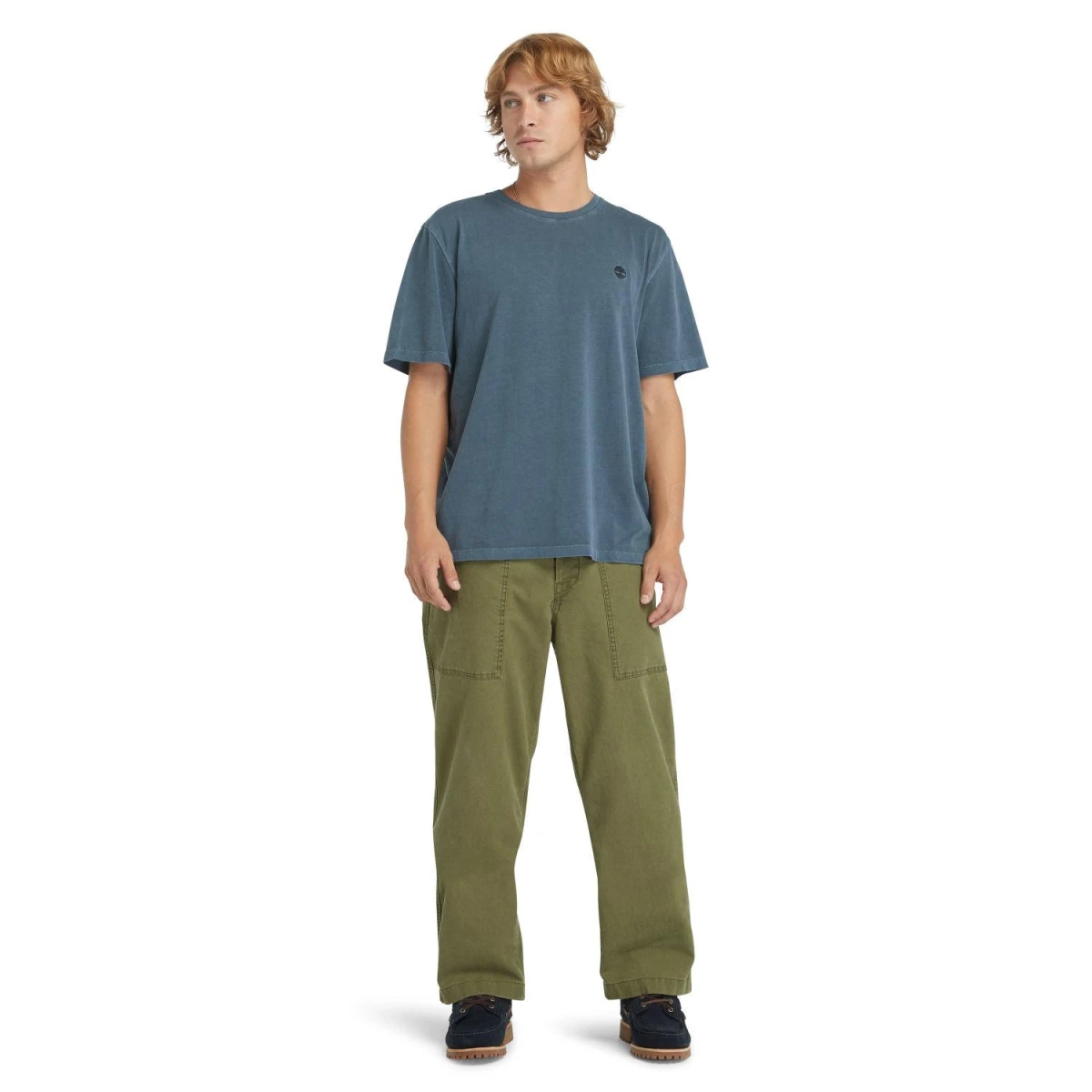 Timberland Garment Dye Short Sleeve Tee Erkek T-Shirt