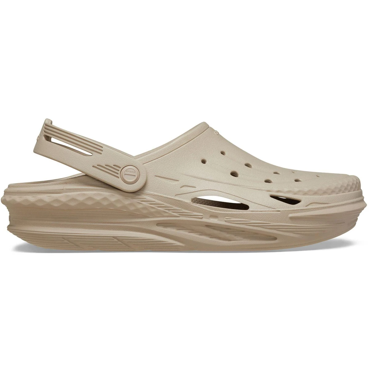 Crocs Off Grid Clog Unısex Terlik - Krem 41-42