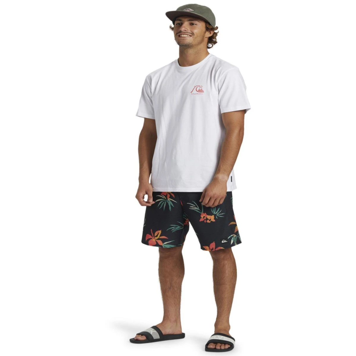 Quıksılver THE ORIGINAL BOARDSHORT MOR Erkek T-shirt