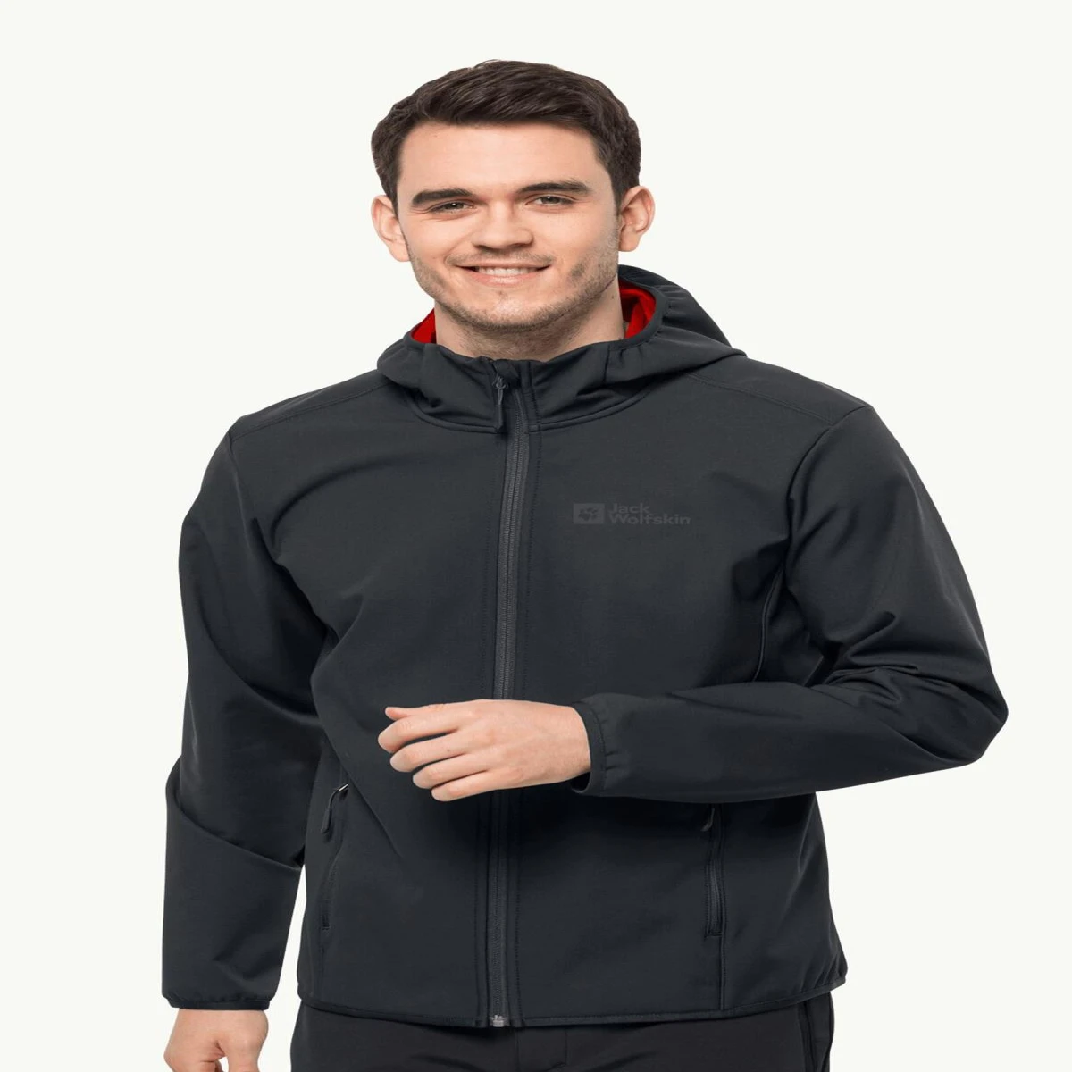 Jack Wolfskin BORNBERG HOODY M Erkek Softshell Ceket