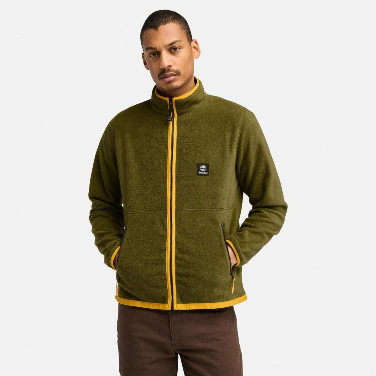 Timberland Full Zip Erkek Fleece Polar