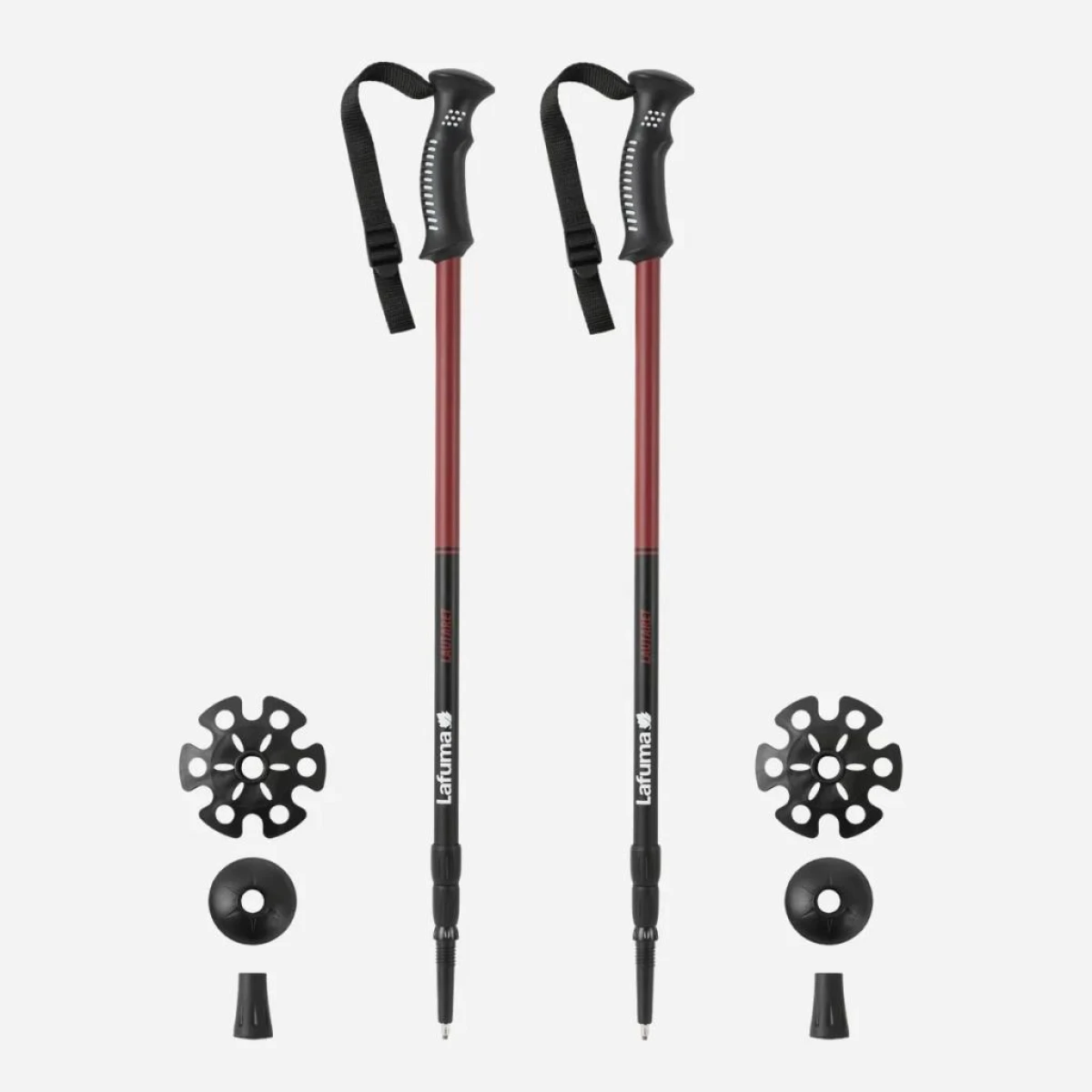 Lafuma LAUTARET 2'li  BATON SET - Bordo STD