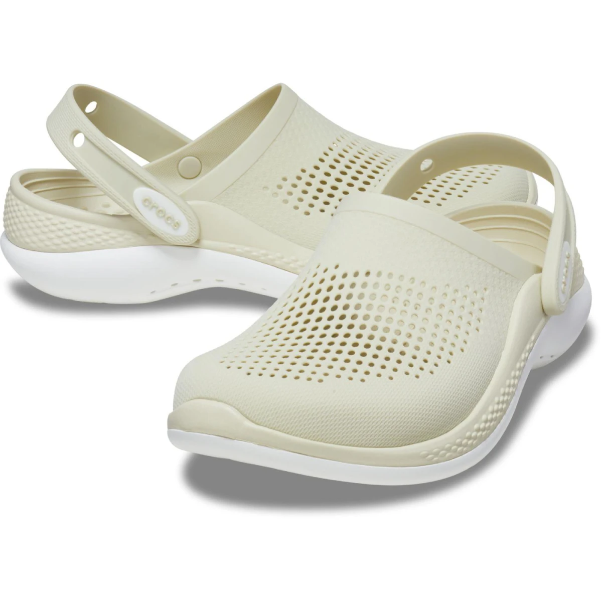 Crocs LiteRide 360 Clog Unısex Terlik - Kemik 46-47