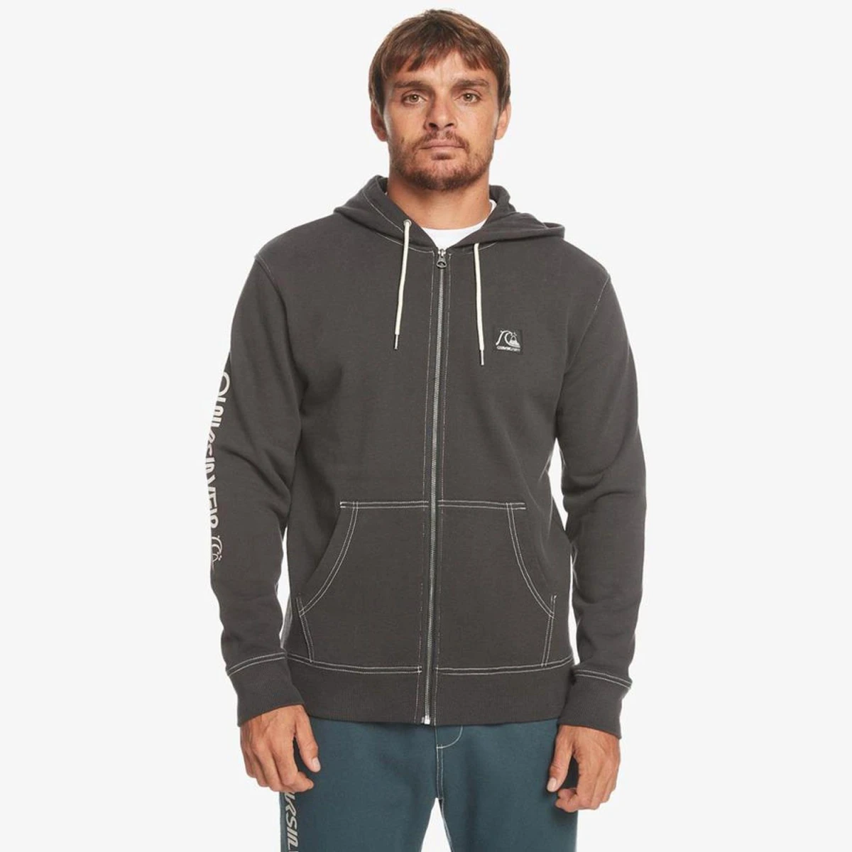 Quıksılver THE ORIGINAL FZ HOOD Erkek Sweatshırt