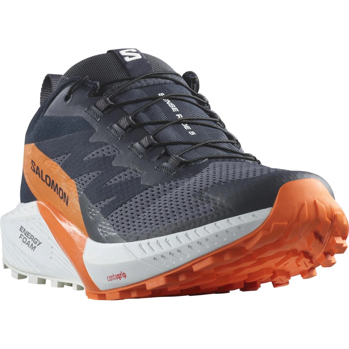 Salomon SENSE RIDE 5 GTX Erkek Koşu Ayakkabı - Siyah 41⅓