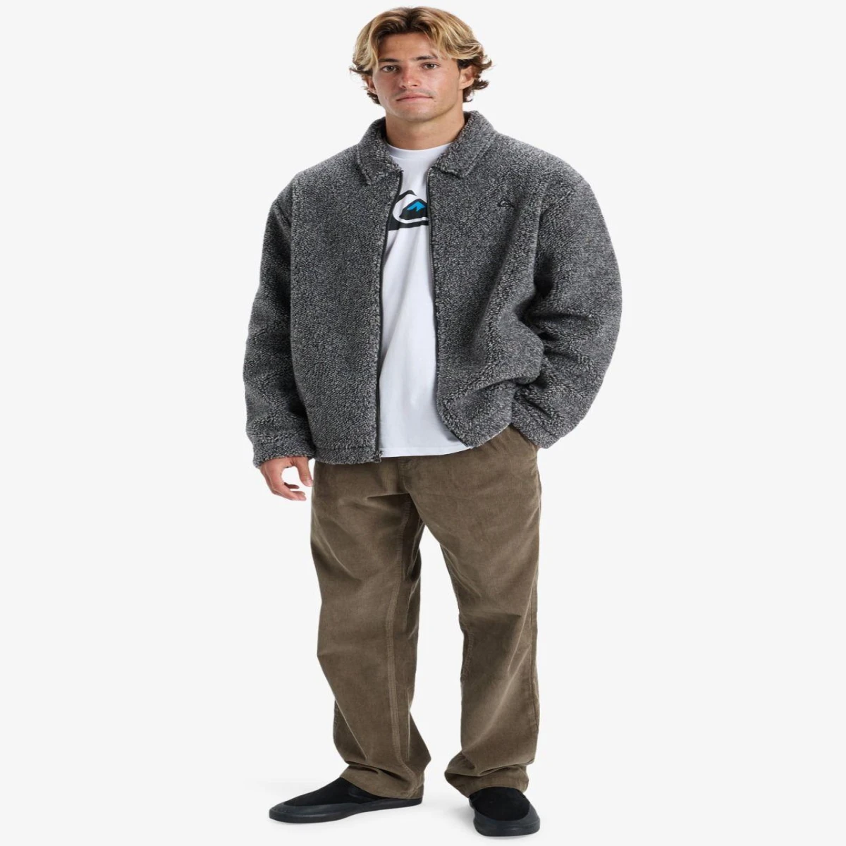 Quiksilver DECK FLEECE Erkek Polar Ceket