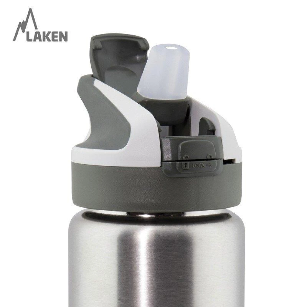 Laken Çelik 18/8 Summit Termos Şişe 0,75L - Cyan