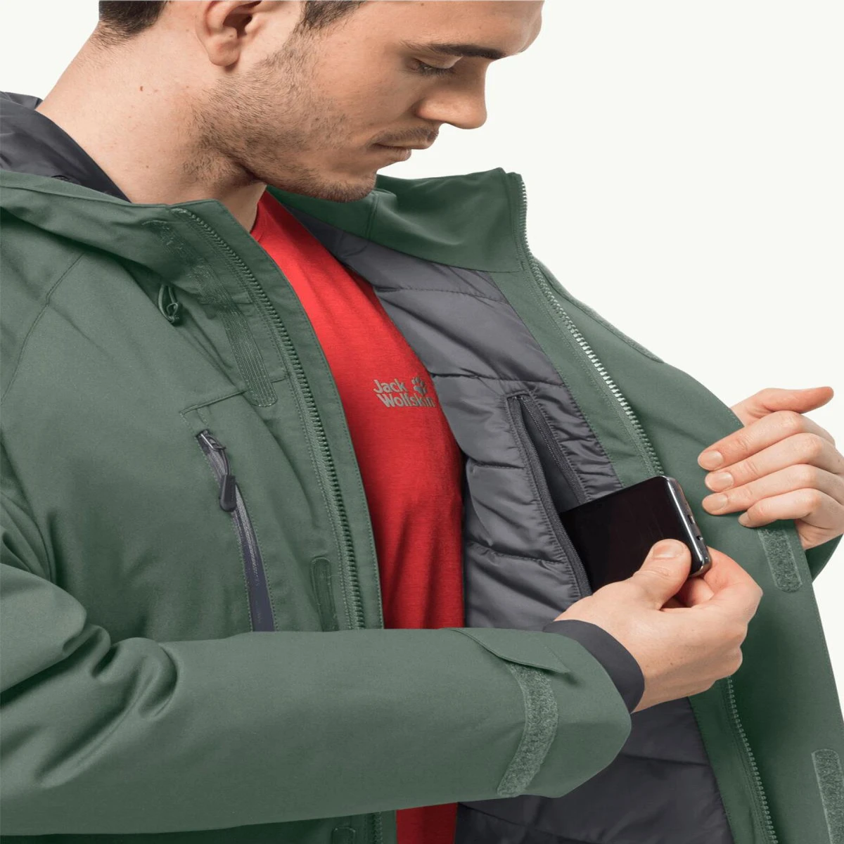 Jack Wolfskın TROPOSPHERE INS JKT M Erkek Mont