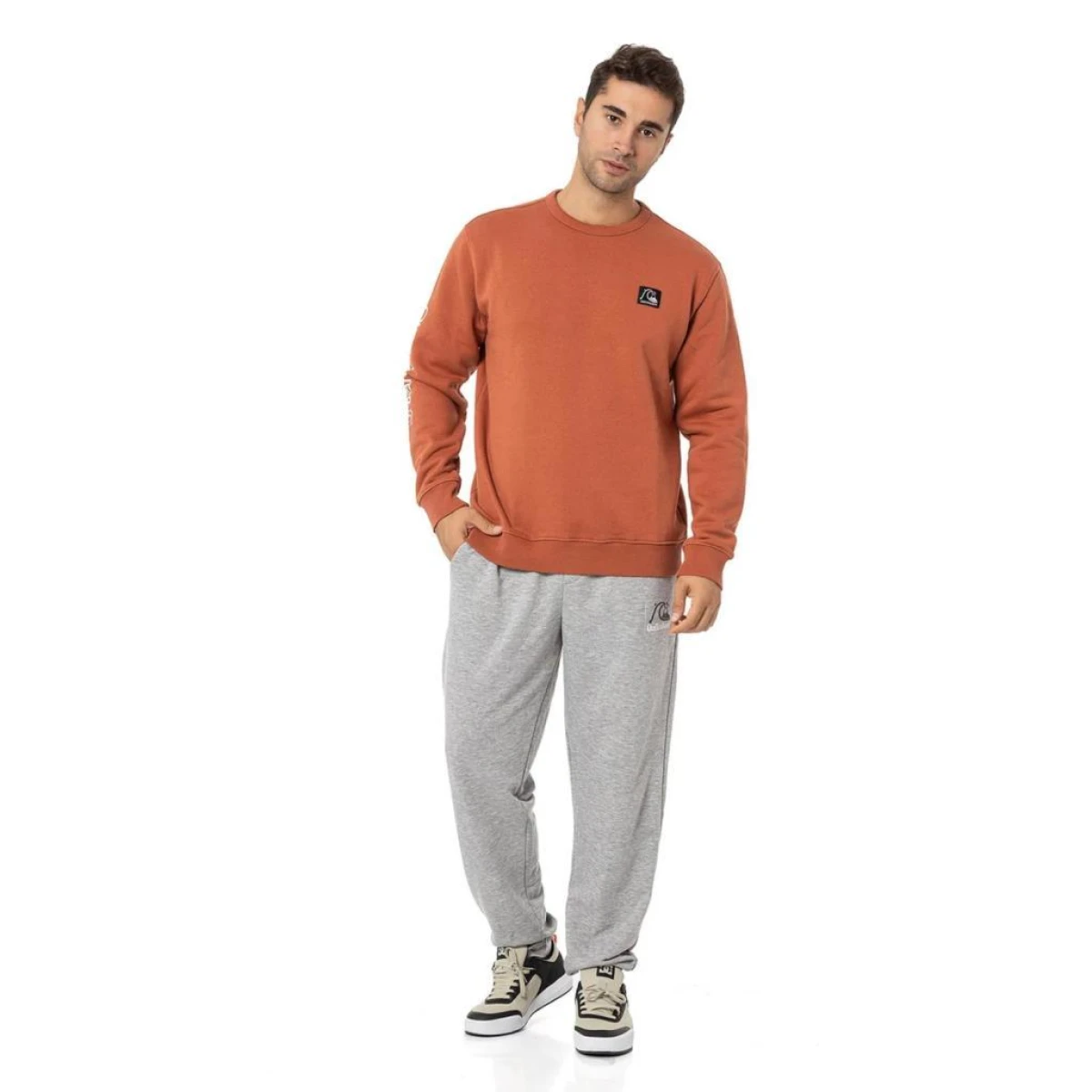 Quıksılver THE ORIGINAL CREW Erkek Sweatshırt