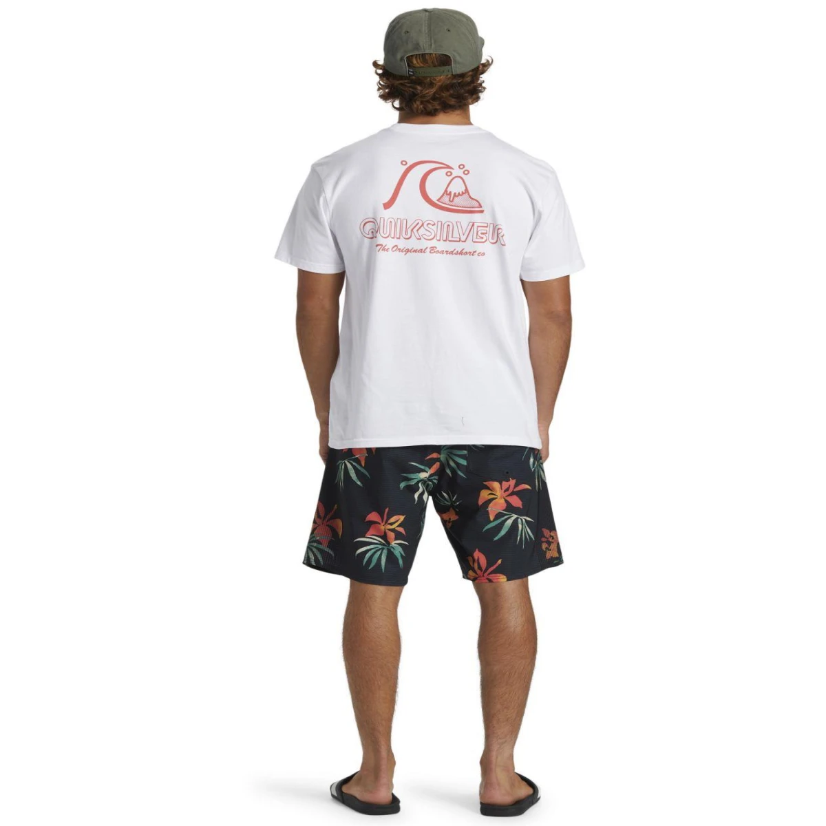 Quıksılver THE ORIGINAL BOARDSHORT MOR Erkek T-shirt