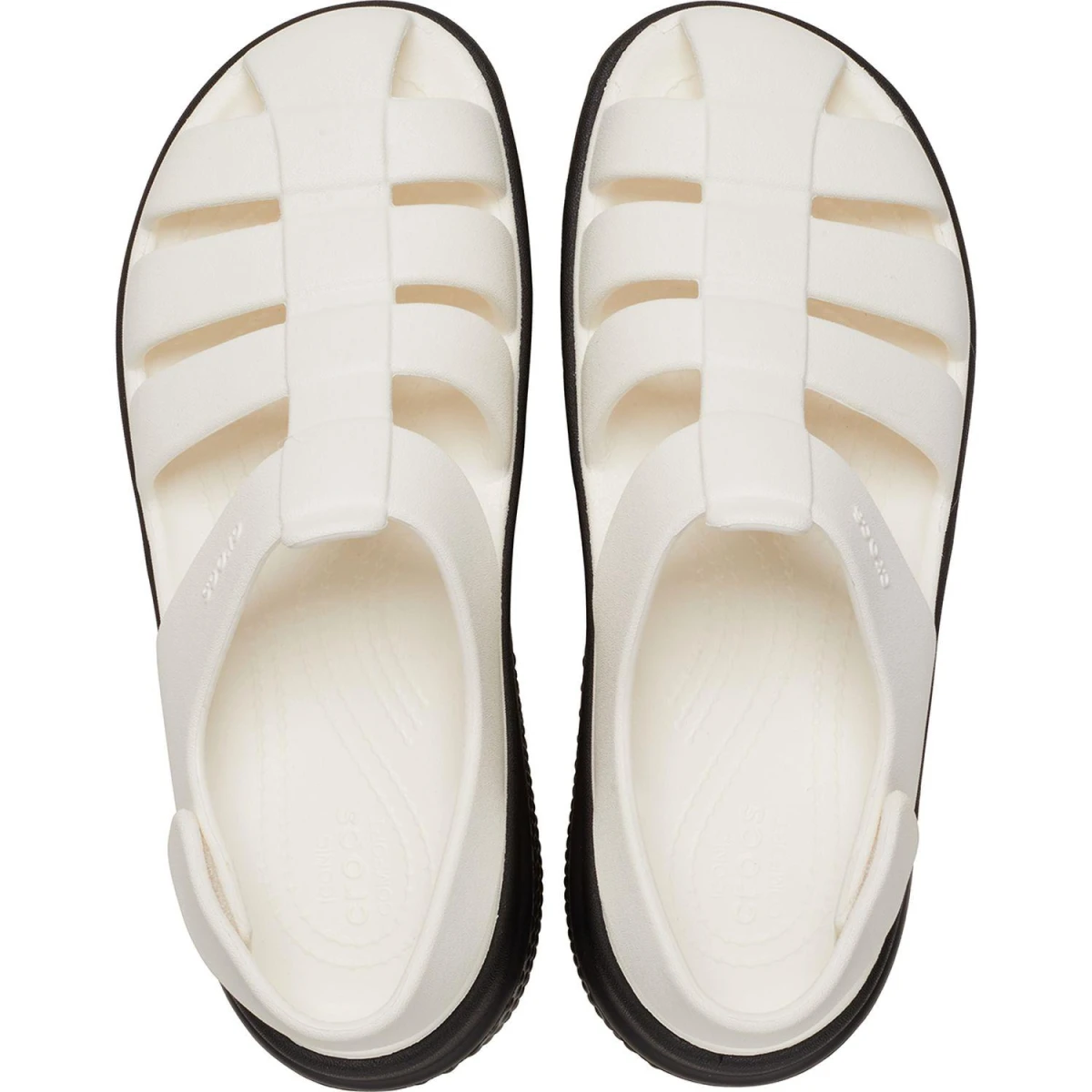 Crocs Stomp Fisherman Sandal Kadın Terlik - Beyaz 37-38
