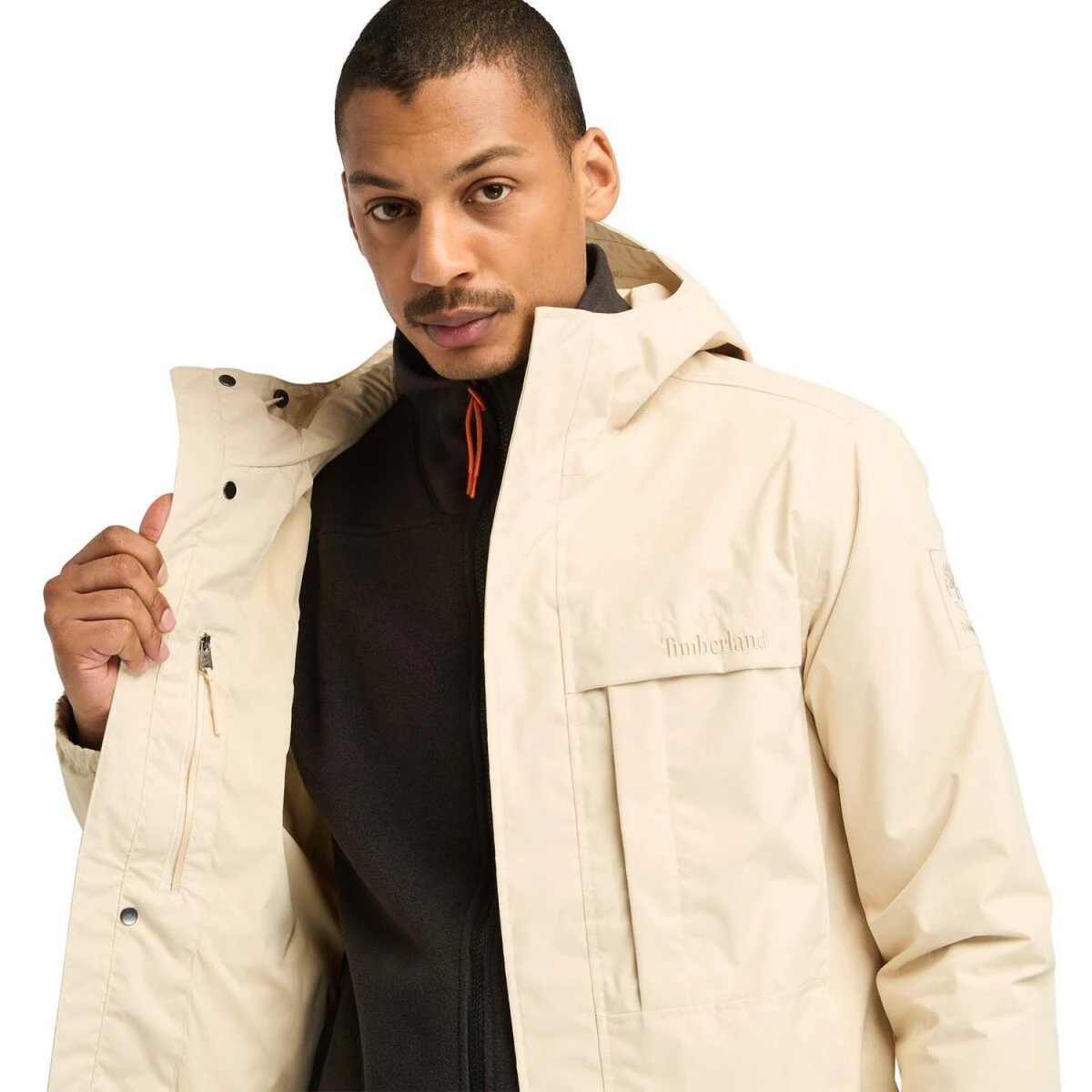 Timberland BENTON Waterproof Shell Erkek Ceket - Angora L