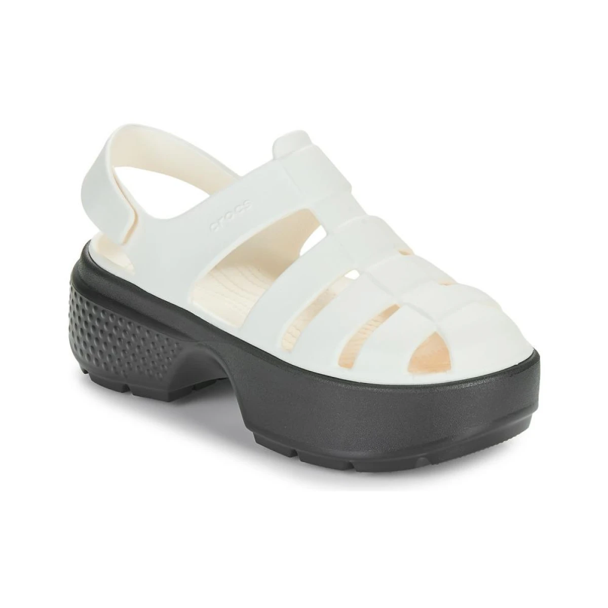 Crocs Stomp Fisherman Sandal Kadın Terlik - Beyaz 37-38