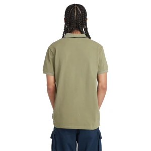 Timberland Printed Neck Short Sleeve Polo Erkek T-Shirt