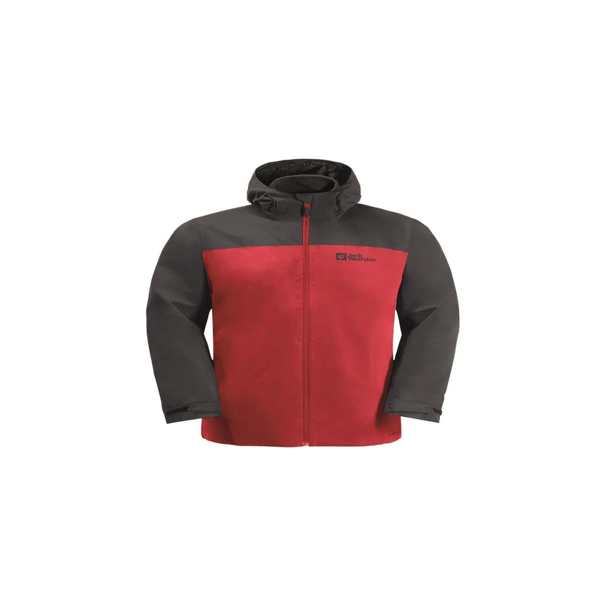 Jack Wolfskin TAUBENBERG 3IN1 JKT M Erkek Ceket - Kırmızı XL