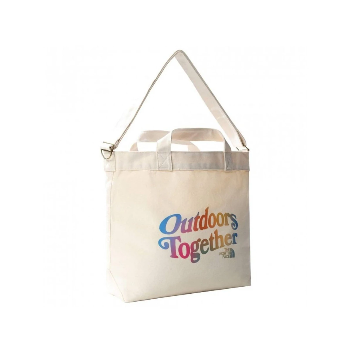 The North Face ADJUSTABLE COTTON TOTE Çanta - Krem STD