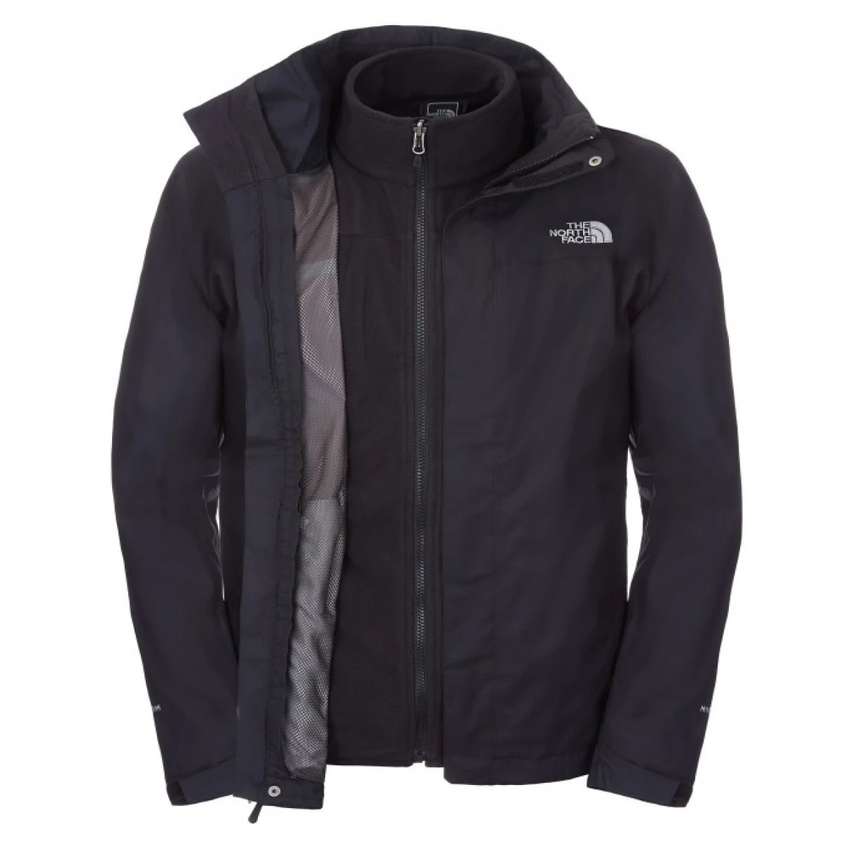 The North Face Evolve II Triclimate 3in1 Erkek Ceket Siyah - Siyah XXL