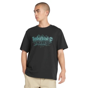 Timberland Short Sleeve Graphic Slub Tee Erkek T-Shirt
