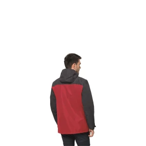 Jack Wolfskin TAUBENBERG 3IN1 JKT M Erkek Ceket - Kırmızı XL