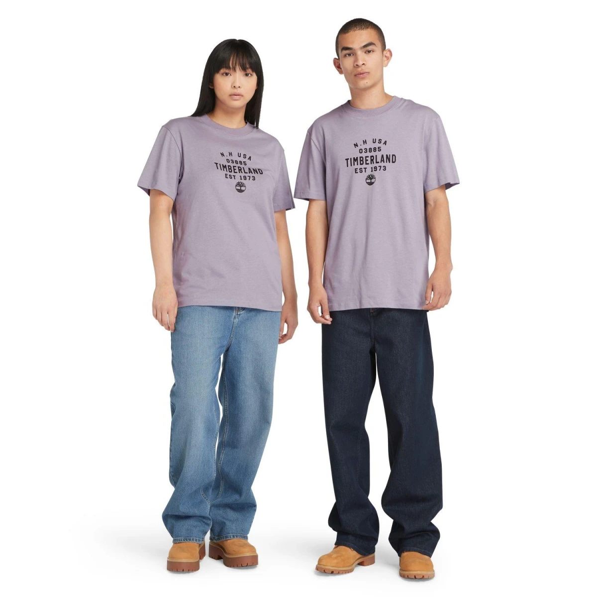 Timberland Front Graphic Short Sleeve Tee Erkek T-Shirt