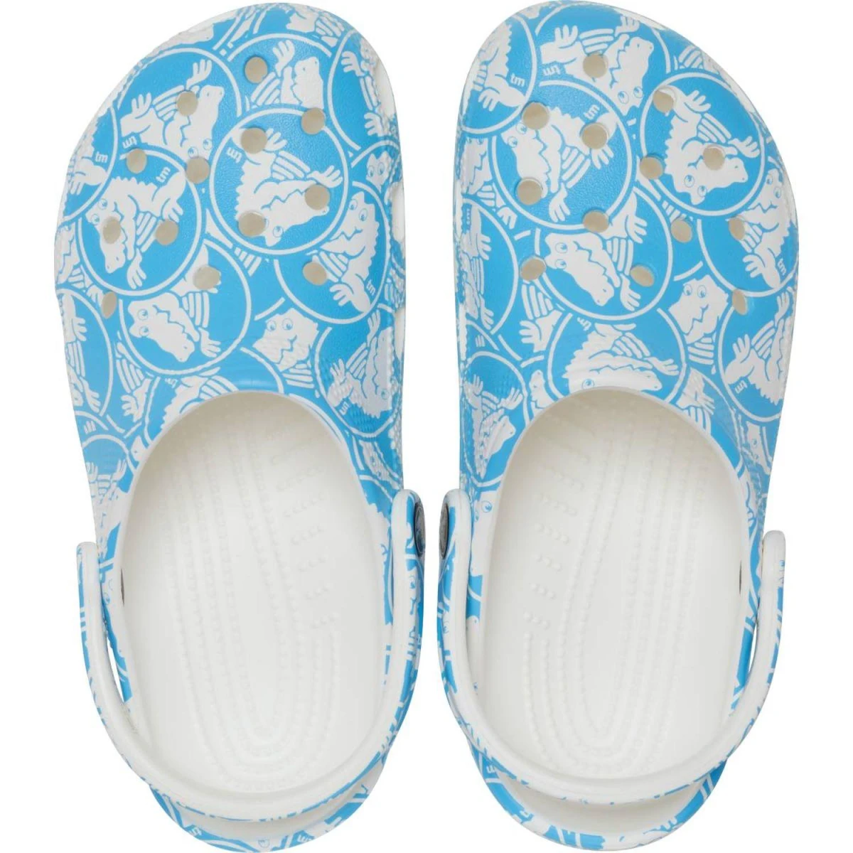 Crocs Classic Duke Print Clog Unısex - Mavi 37-38