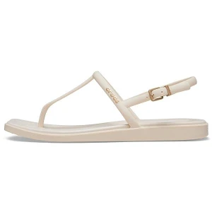 Crocs Miami Thong Sandal Kadın Terlik - Krem 39-40