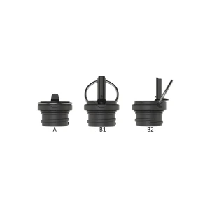 Laken Çelik 18/8 Flow Basic Şişe 0,75L - Siyah