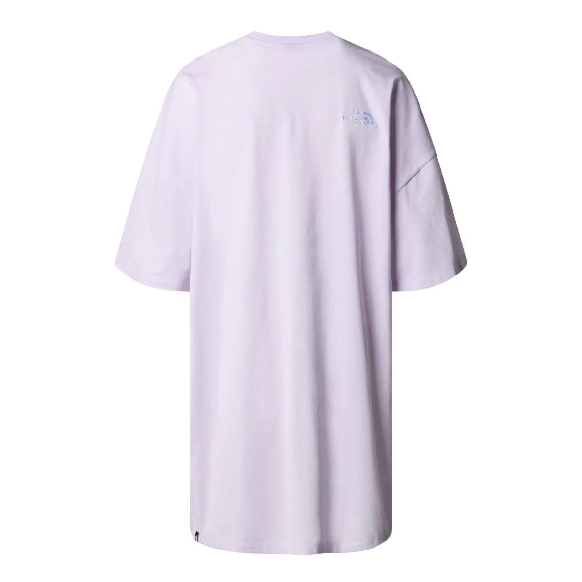 The North Face W S/S ESSENTIAL OVERSIZE TEE DRESS  Kadın T-Shirt - Leylak REGS