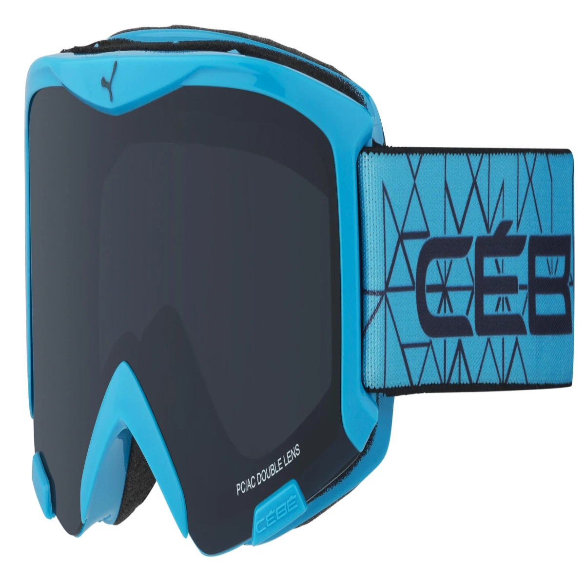 Cebe BIONIC Genç Blue & Cyan Grey Ultra Black Cat.3 Kayak Gözlüğü - Mavi STD