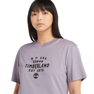 Timberland Front Graphic Short Sleeve Tee Erkek T-Shirt
