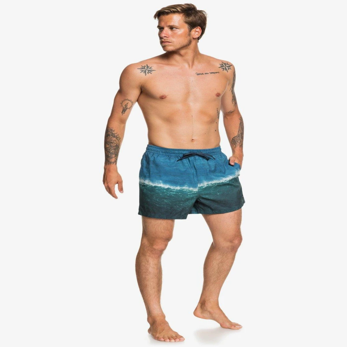 Quiksilver Jlagdrmsvly15 Erkek Jamv Bsm6 Volley Şort Eqyjv03548-Bsm6 - Tek Renk S