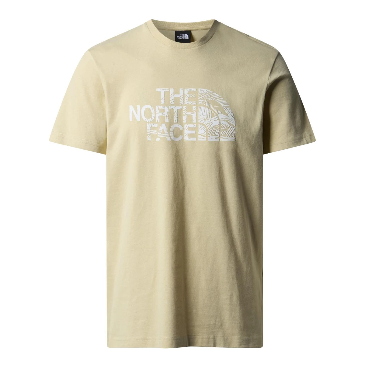 The North Face M S/S WOODCUT DOME TEE Erkek T-Shirt