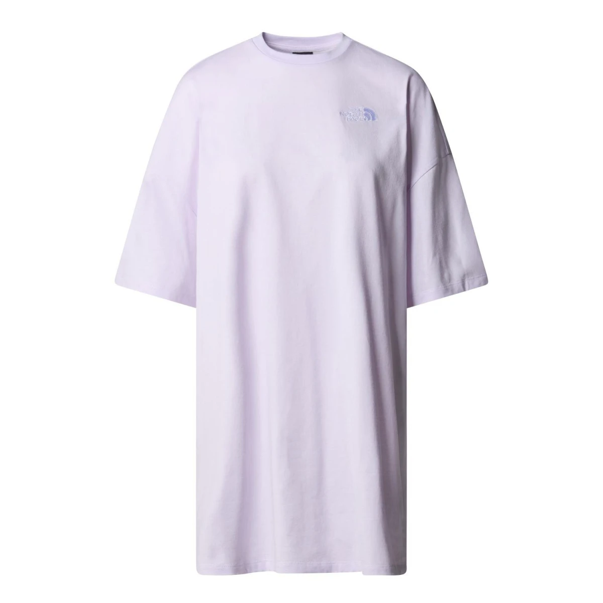 The North Face W S/S ESSENTIAL OVERSIZE TEE DRESS  Kadın T-Shirt - Leylak REGS